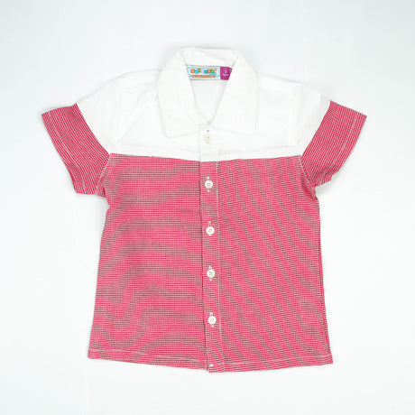 SHIRT CUT & SEW BOYS RED TODDLER