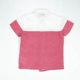 SHIRT CUT & SEW BOYS RED INFANT