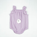 BODYSUIT SLEEVELESS LILAC WITH BOW INFANT