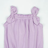 BODYSUIT SLEEVELESS LILAC WITH BOW INFANT