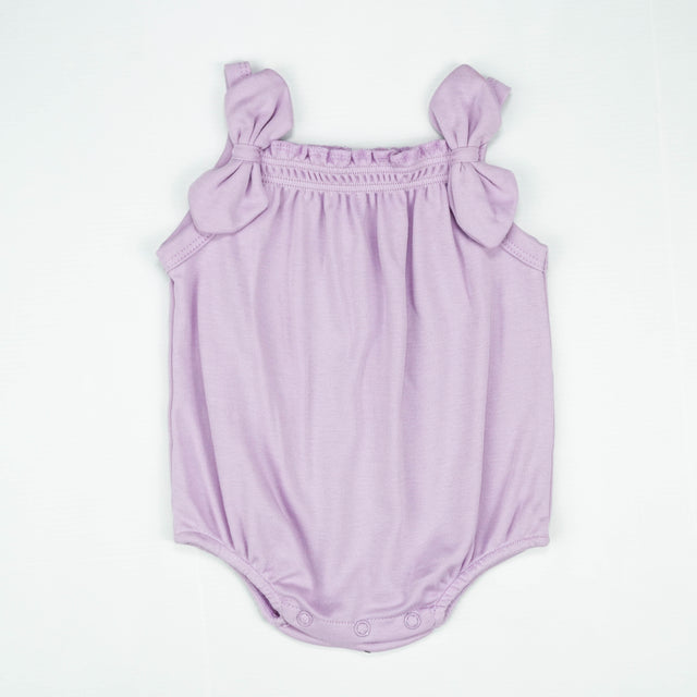 BODYSUIT SLEEVELESS LILAC WITH BOW INFANT