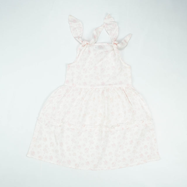 FROCK FLAIR FRILL BODY PINK FLORAL INFANT