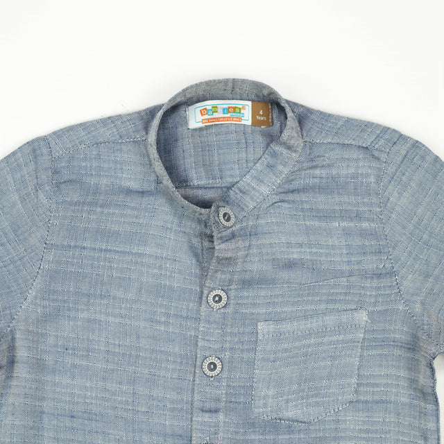 SHIRT FRONT POCKET BOYS BLACK TOODLER