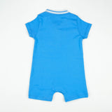 BODYSUIT STIPES COLLAR BLUE INFANT