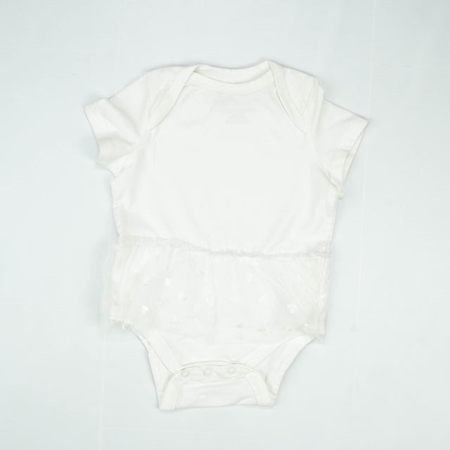 BODYSUIT WITH FRILL LIME INFANT