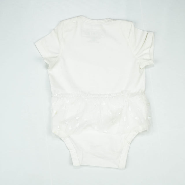 BODYSUIT WITH FRILL LIME INFANT