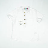 SHIRT KURTI BOYS WHITE TODDLER