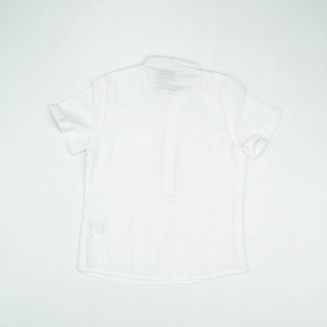 SHIRT KURTI BOYS WHITE TODDLER