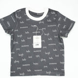 T SHIRT LAUGH GREY TODDLER