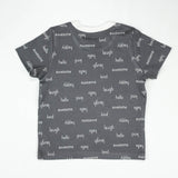 T SHIRT LAUGH GREY TODDLER