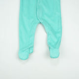 ROMPER TERRY MINT GREEN INFANT