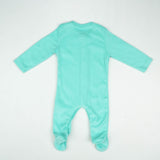 ROMPER TERRY MINT GREEN INFANT