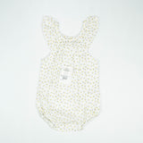 BODYSUIT YOLK SLEEVE YELLOW FLOWER INFANT