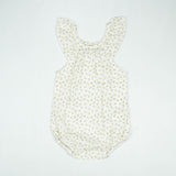 BODYSUIT YOLK SLEEVE YELLOW FLOWER INFANT