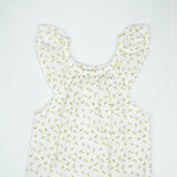 BODYSUIT YOLK SLEEVE YELLOW FLOWER INFANT