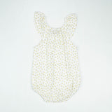 BODYSUIT YOLK SLEEVE YELLOW FLOWER INFANT