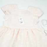 FROCK JACQUARD sleeve Peach Toddler