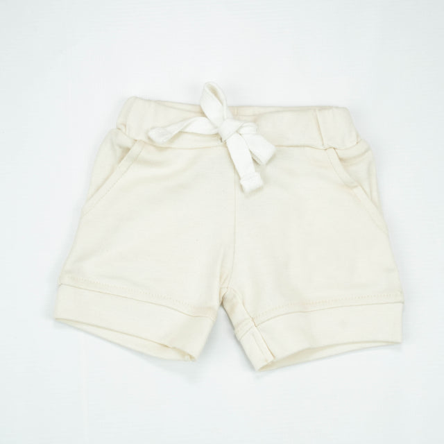 SHORTS BOTTOM HEM OFF WHITE INFANT