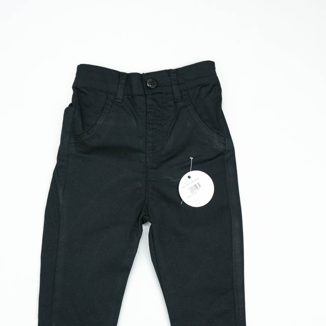 PANT TWILL DEEP BLACK