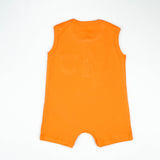 BODYSUIT SLEEVELESS POCKET ORANGE INFANT