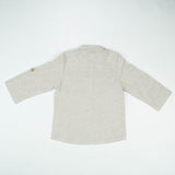 SHIRT KURTA FRONT POCKET BOYS OFF WHITE TOODLER