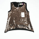 TOP SEQUINS COPPER TODDLER