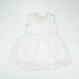 FROCK A LINE CHICKEN WHITE INFANT