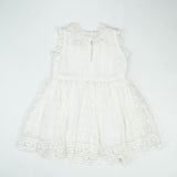 FROCK A LINE CHICKEN WHITE INFANT