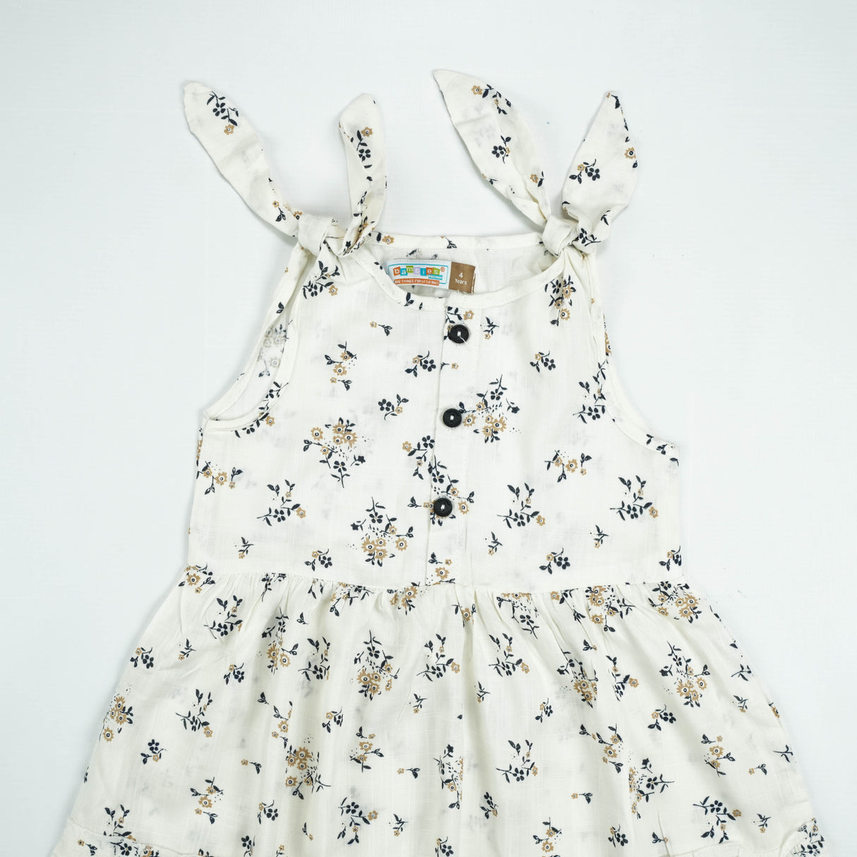 FROCK FLAIR FRILL Body Yellow Flower TODDLER