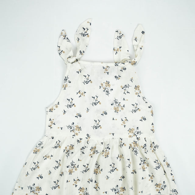 FROCK FLAIR FRILL BODY YELLOW FLOWER TODDLER