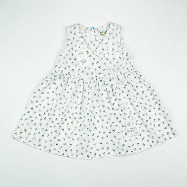 FROCK MOCK NECK LILAC FLOWER INFANT