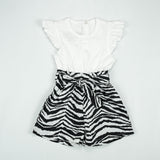 JUMPSUIT BLACK STRIPES INFANT