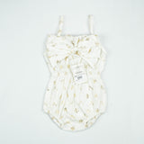 BODYSUIT FRONT BOW WHITE INFANT