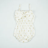 BODYSUIT FRONT BOW WHITE INFANT