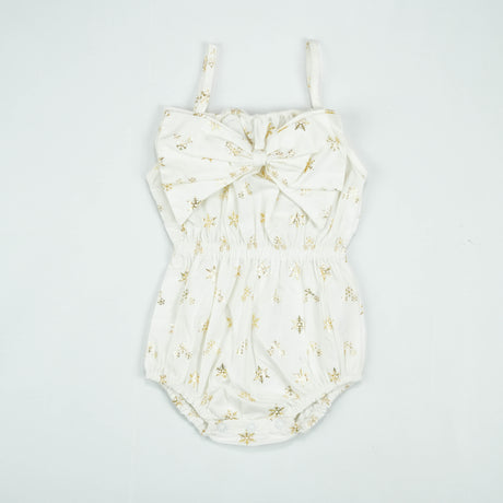 BODYSUIT FRONT BOW WHITE INFANT