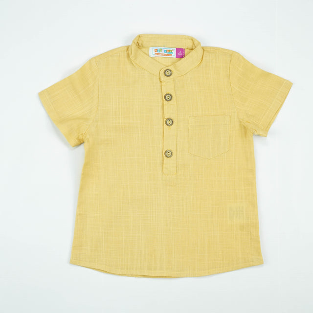 SHIRT KURTI BOYS PEACH TODDLER