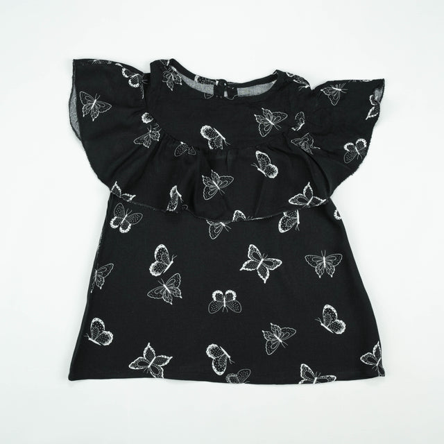FROCK FRONT FLAIR BLACK TODDLER