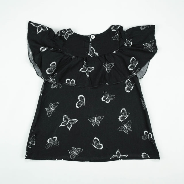 FROCK FRONT FLAIR BLACK TODDLER