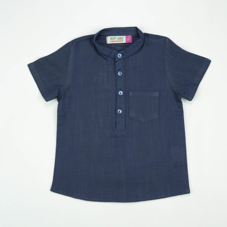 SHIRT KURTI BOYS NAVY TODDLER