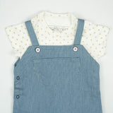 ROMPER SUIT SET BLUE INFANT