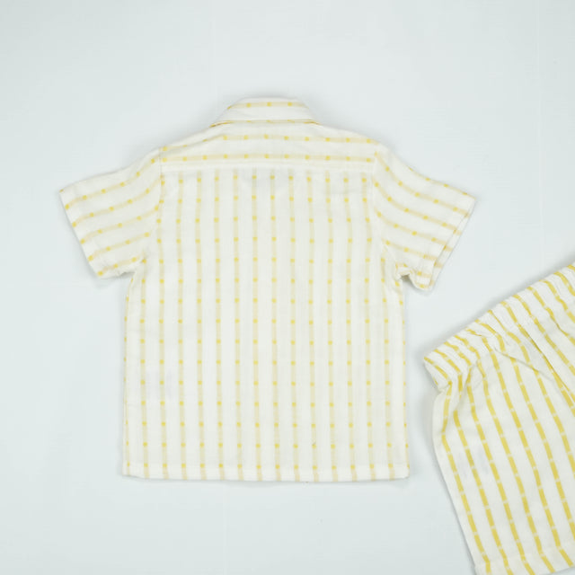 SUIT 3 PC BOYS YELLOW