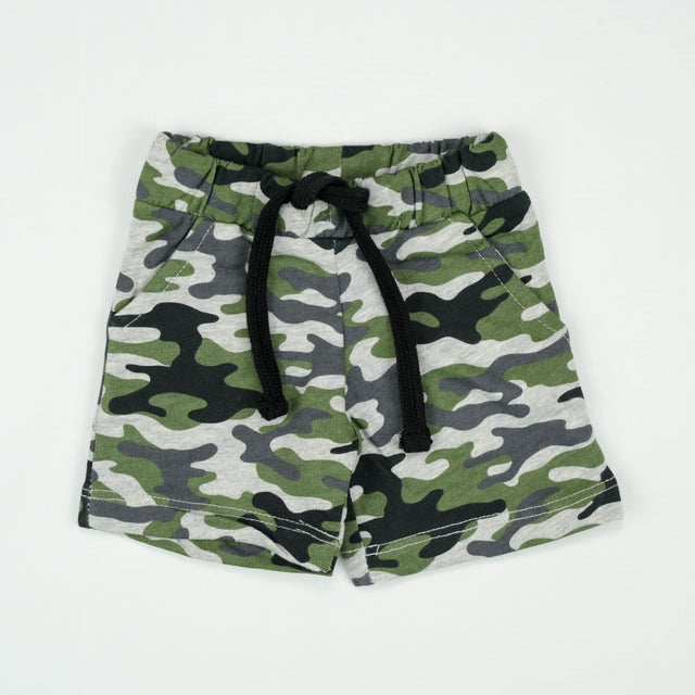 SHORTS CAMO GREEN INFANT