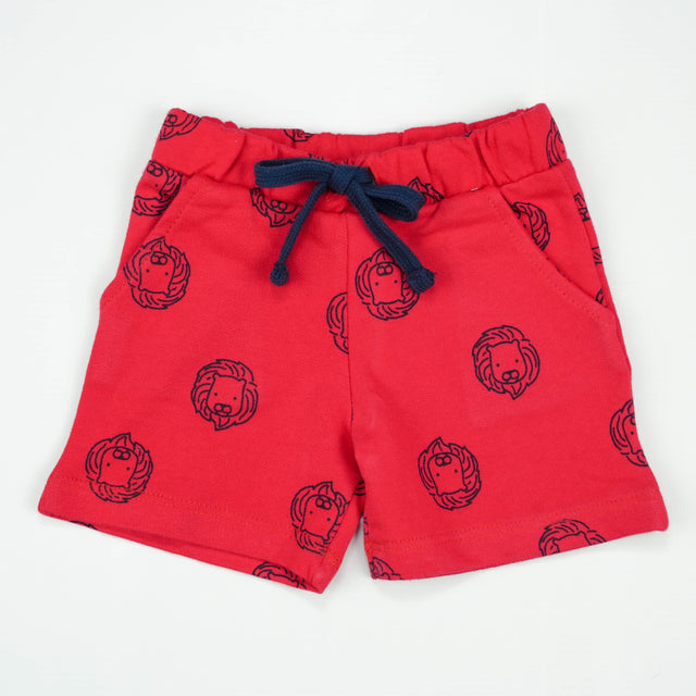 SHORTS FACE RED INFANT