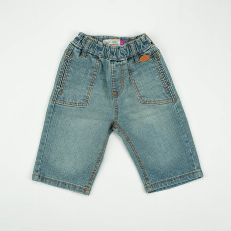 DENIM BERMUDA STRAIGHT POCKET GREY TODDLER