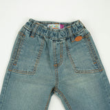 DENIM BERMUDA STRAIGHT POCKET GREY TODDLER