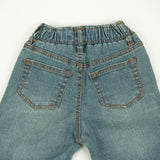 DENIM BERMUDA STRAIGHT POCKET GREY TODDLER