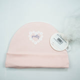 CAP L LT PINK PRETTY HEART