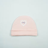 CAP L LT PINK PRETTY HEART