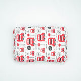 PILLOW SET RED DOUBLE DECKER