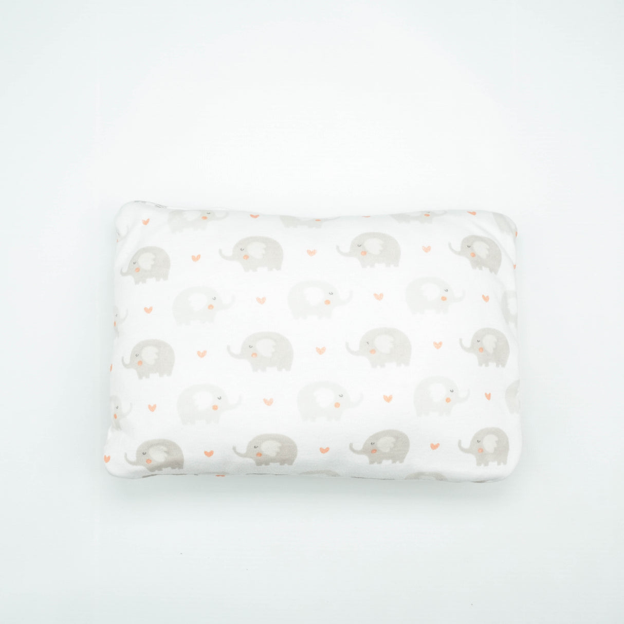 PILLOW SET PEACH ELEPHANTS
